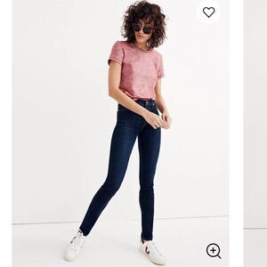 Madewell 9" high rise skinny jeans‎